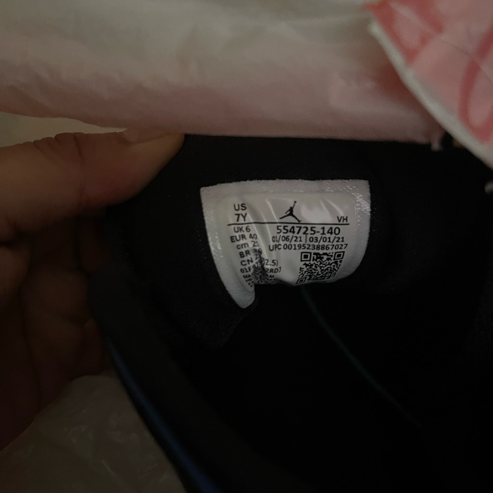 Jordan1 Mid White Racer Blue - Picture 5 of 5
